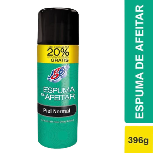 ESPUMA DE AFEITAR JGB 420ML PIEL NORMAL